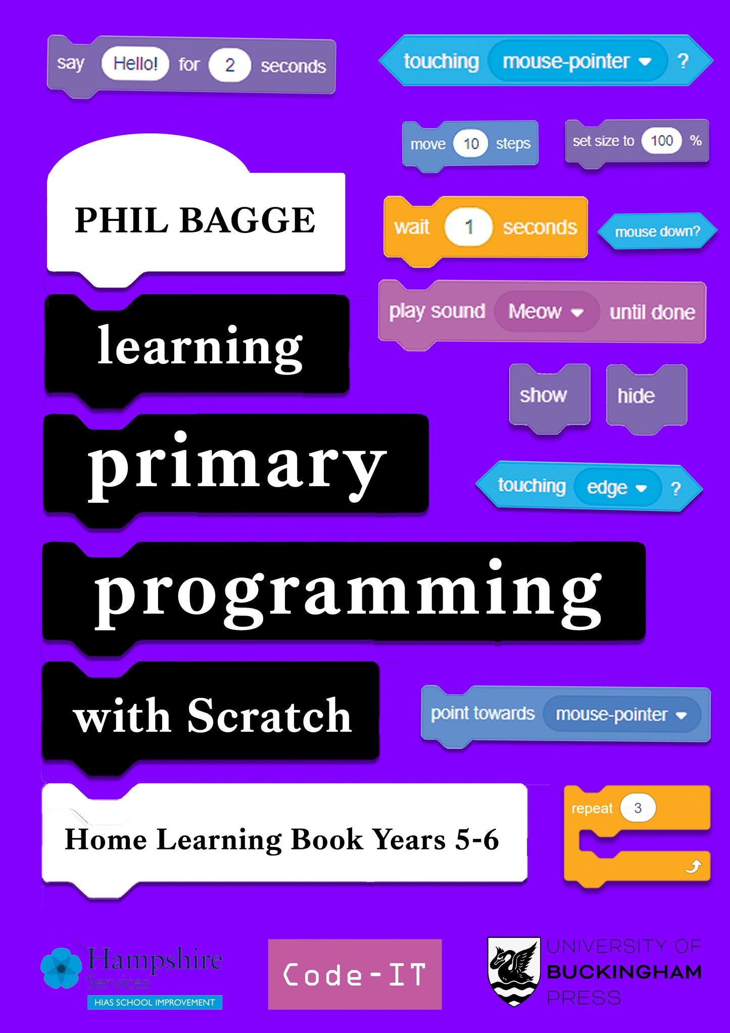 Learning Primary Programming with Scratch (Home Learning Book Years 5-6)